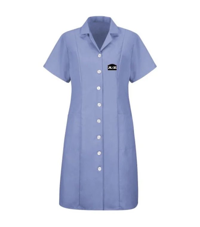 Sky Blue Janitorial Uniform Cardigan Sky Blue Janitorial Uniform Cardigan